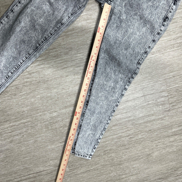 Pacsun Jeans Women's High Rise Straight 100% Cotton Acid Wash Button Fly 25 - Picture 9 of 9